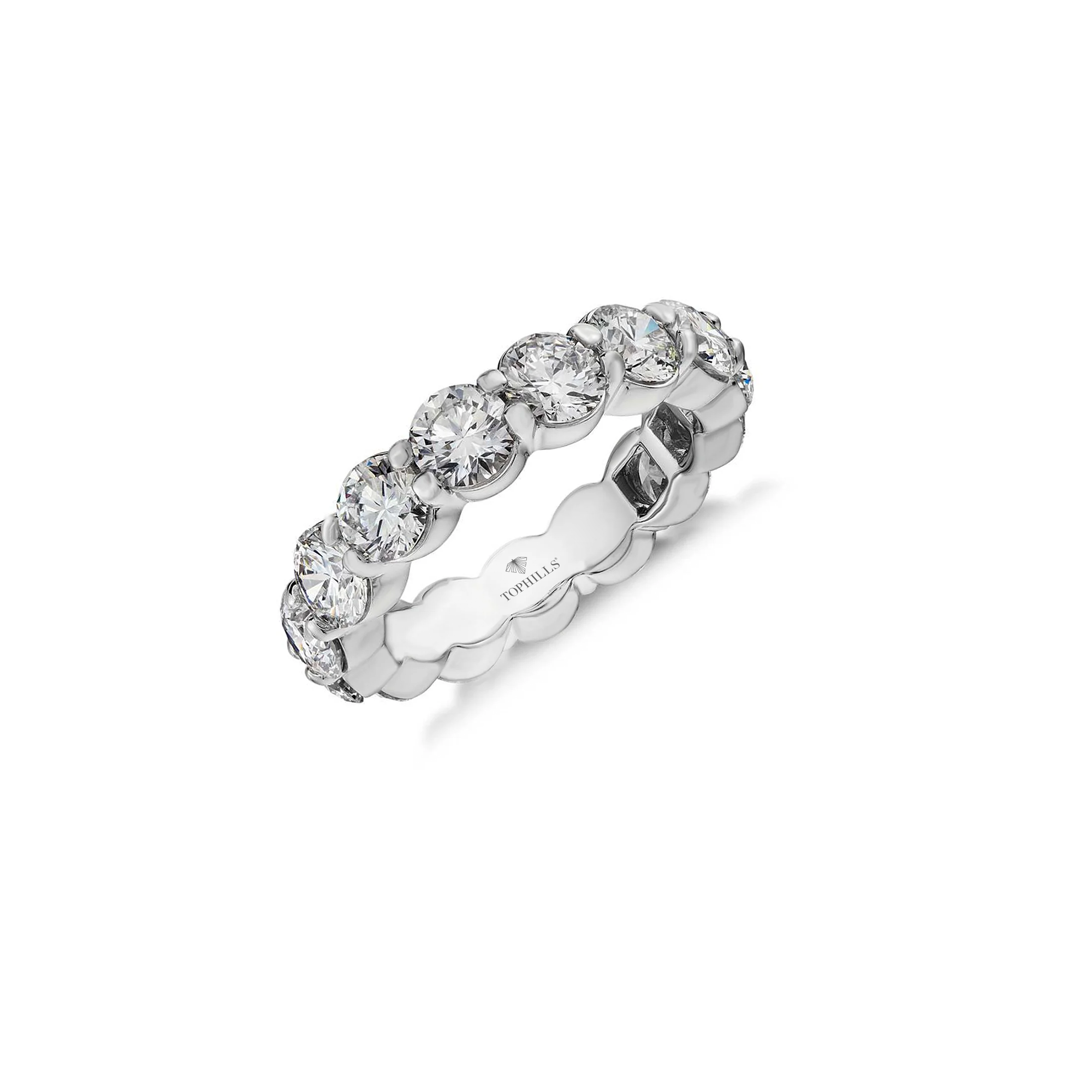 Diamond hybrid gold tamtur ring Tophills