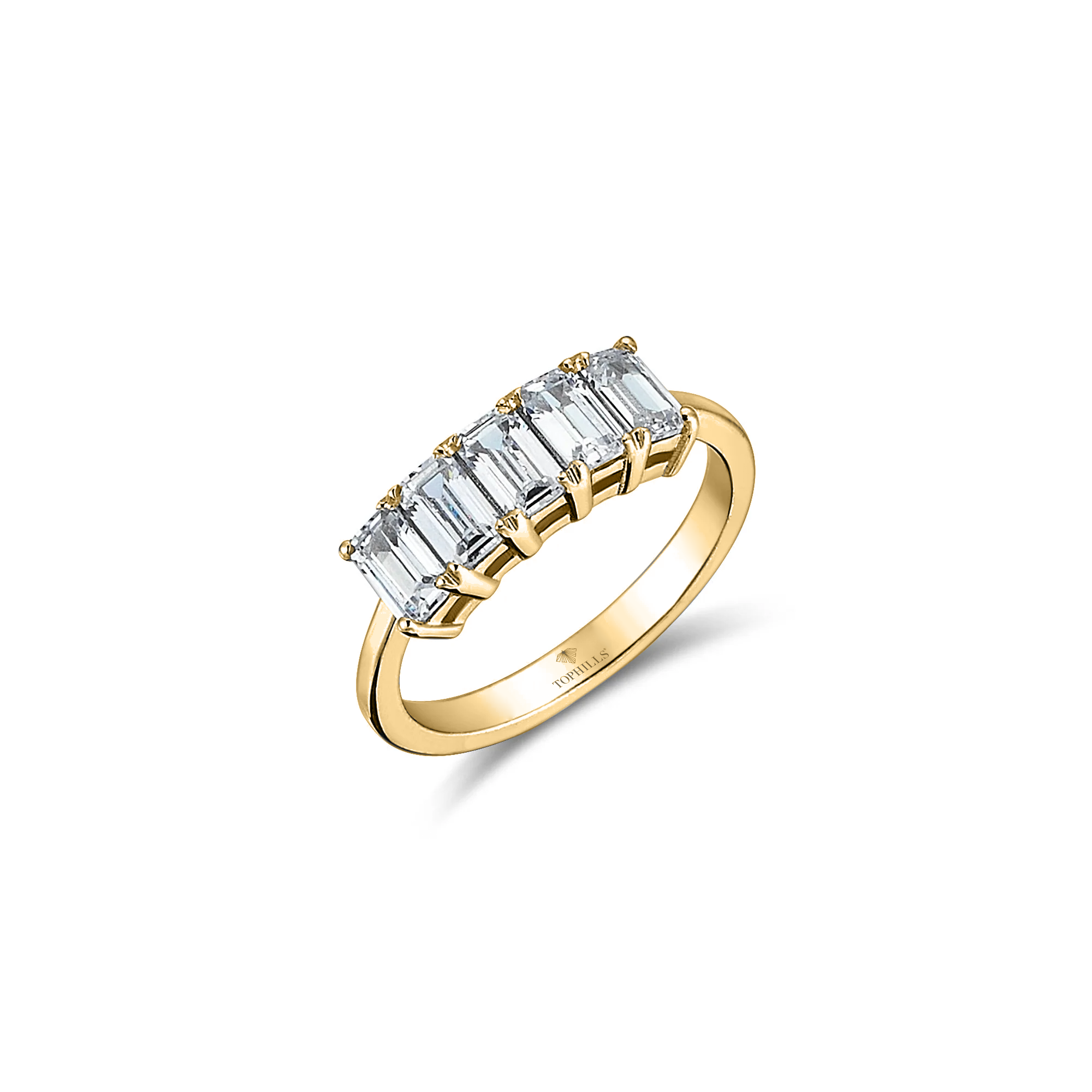 Diamond Hybrid Golden Beştaş Ring