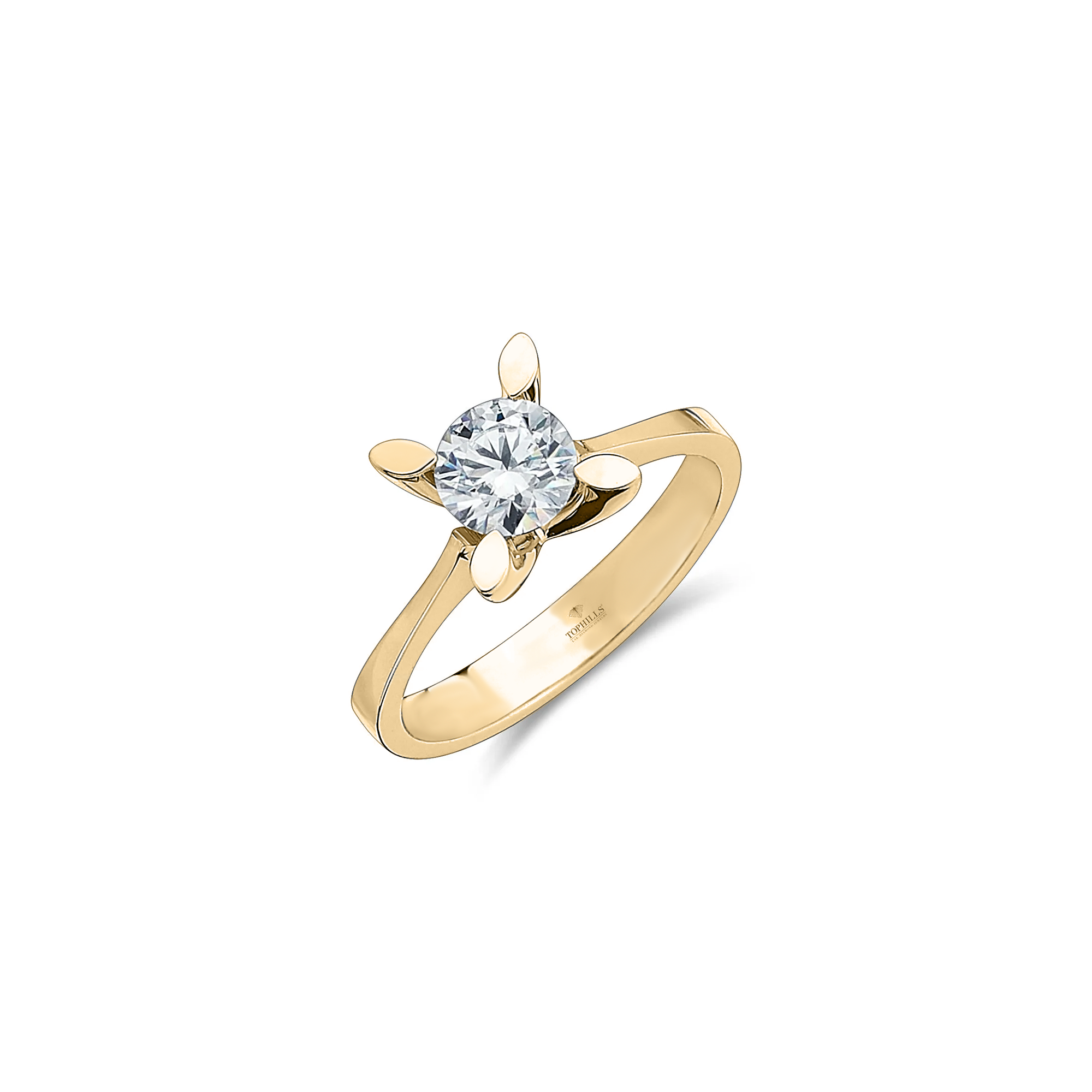 Markiz Tırnak Tektaş Yüzük