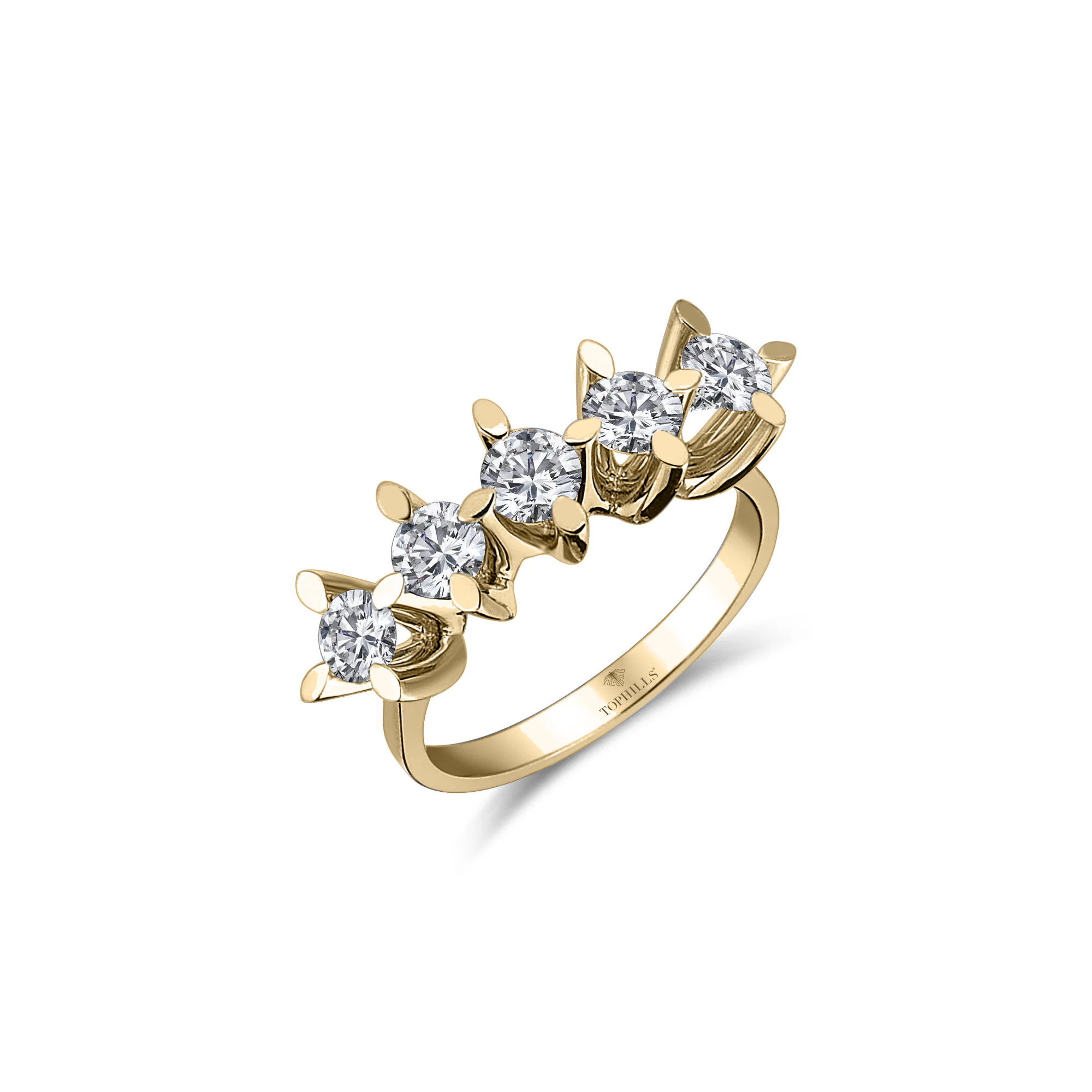 حلقة الماس الهجينة الذهبية Beştaş