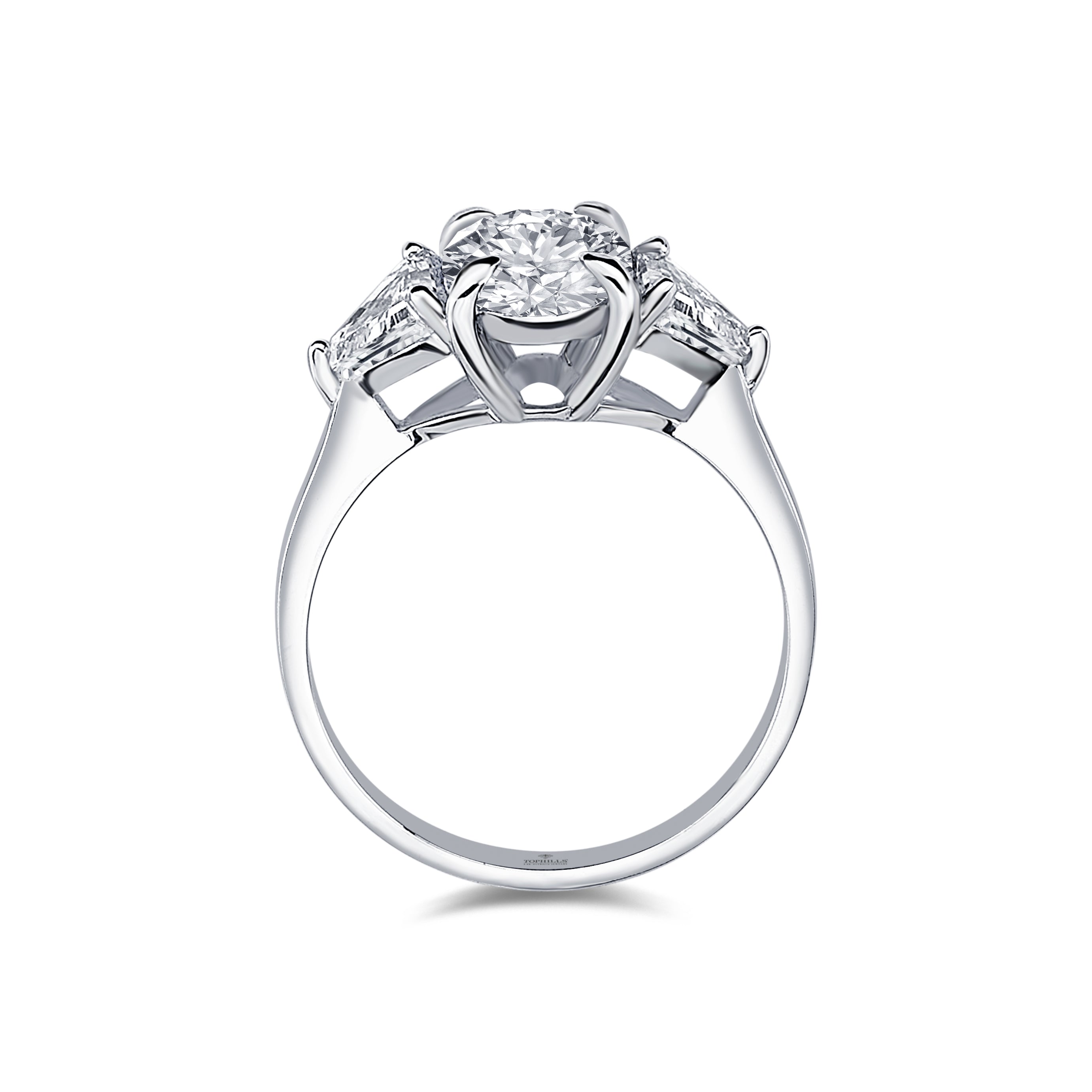 2 Karat Diamond Hybrid Gold Single Sing Ring