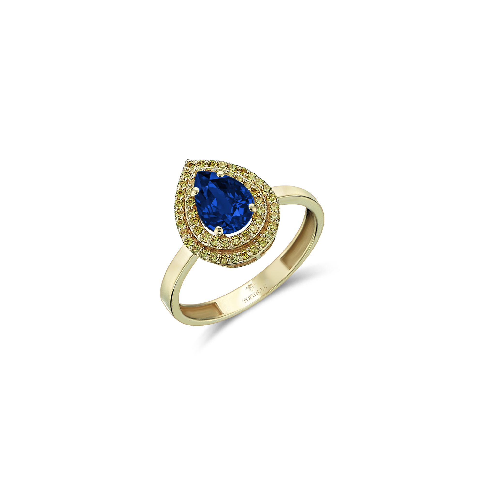 1.5 carat diamond hybrid gold ring