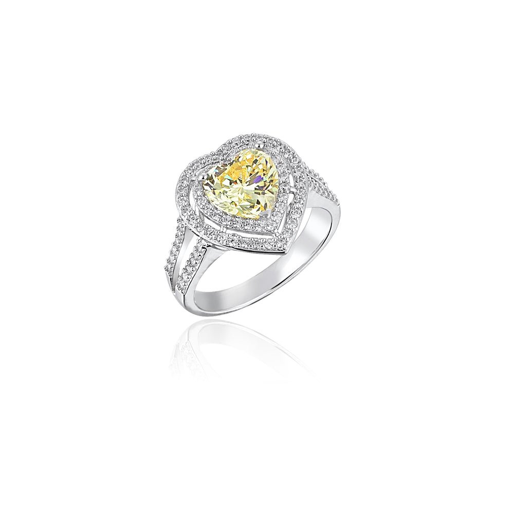 3 CARAT Diamond Hybrid Gold Ring