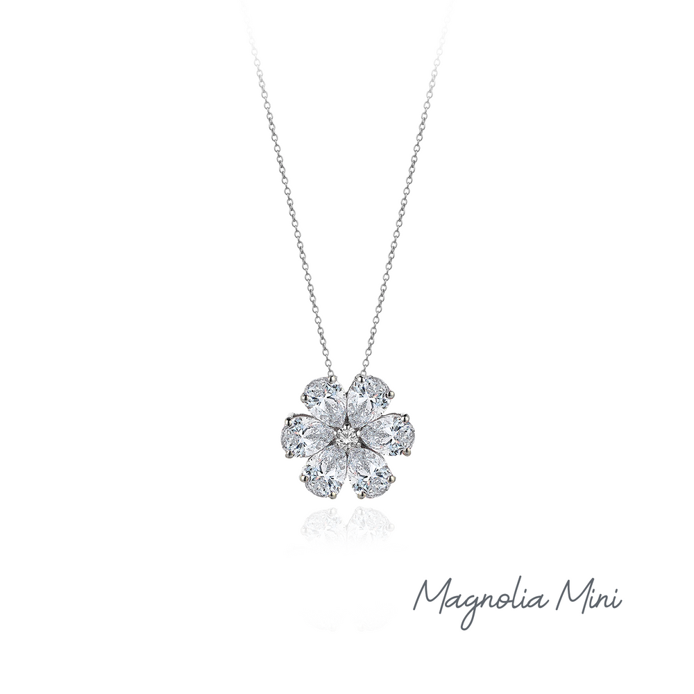 Manolya Mini Tasarım Pırlanta Kolye