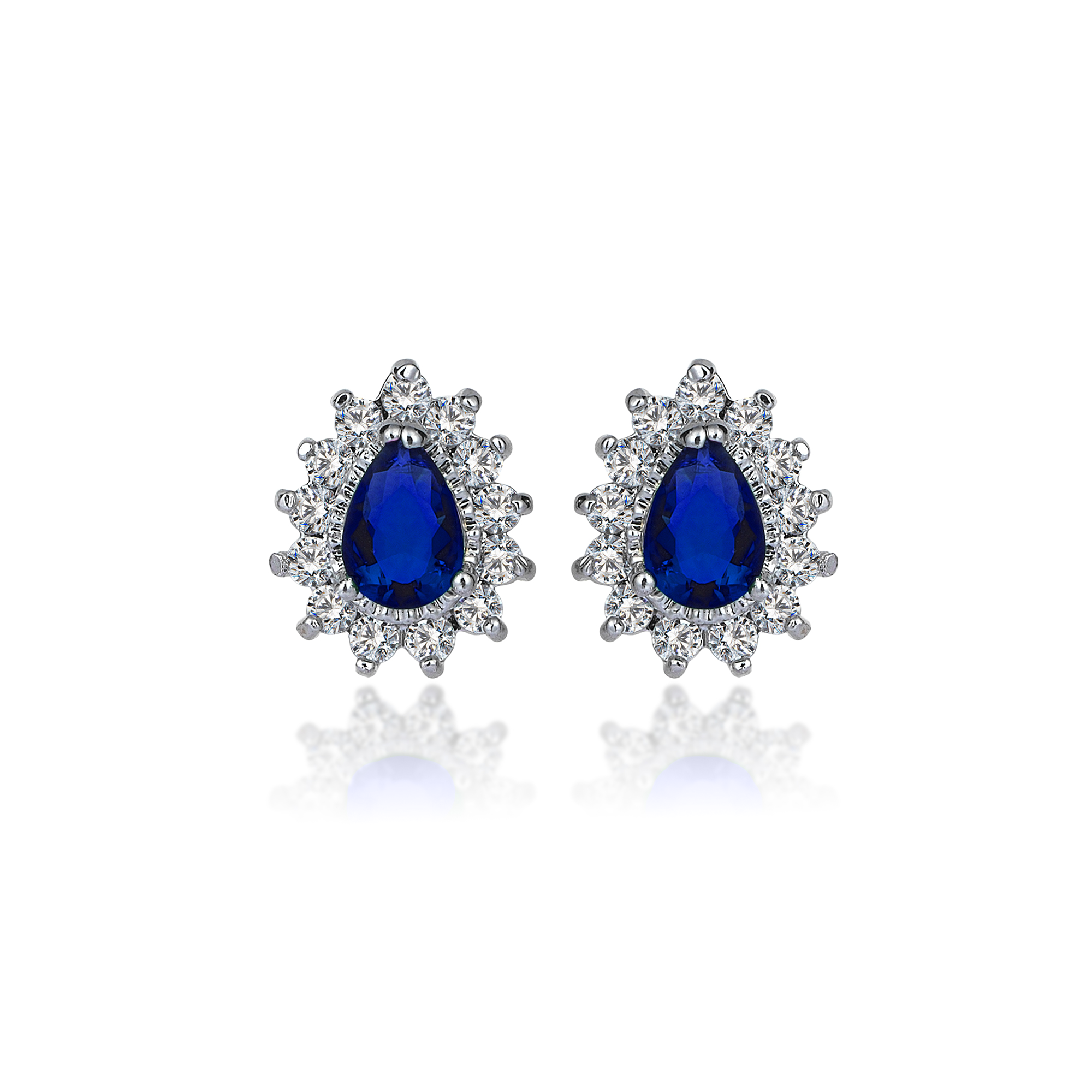 5 Karat Diamond Hybrid Gold Ohrringe