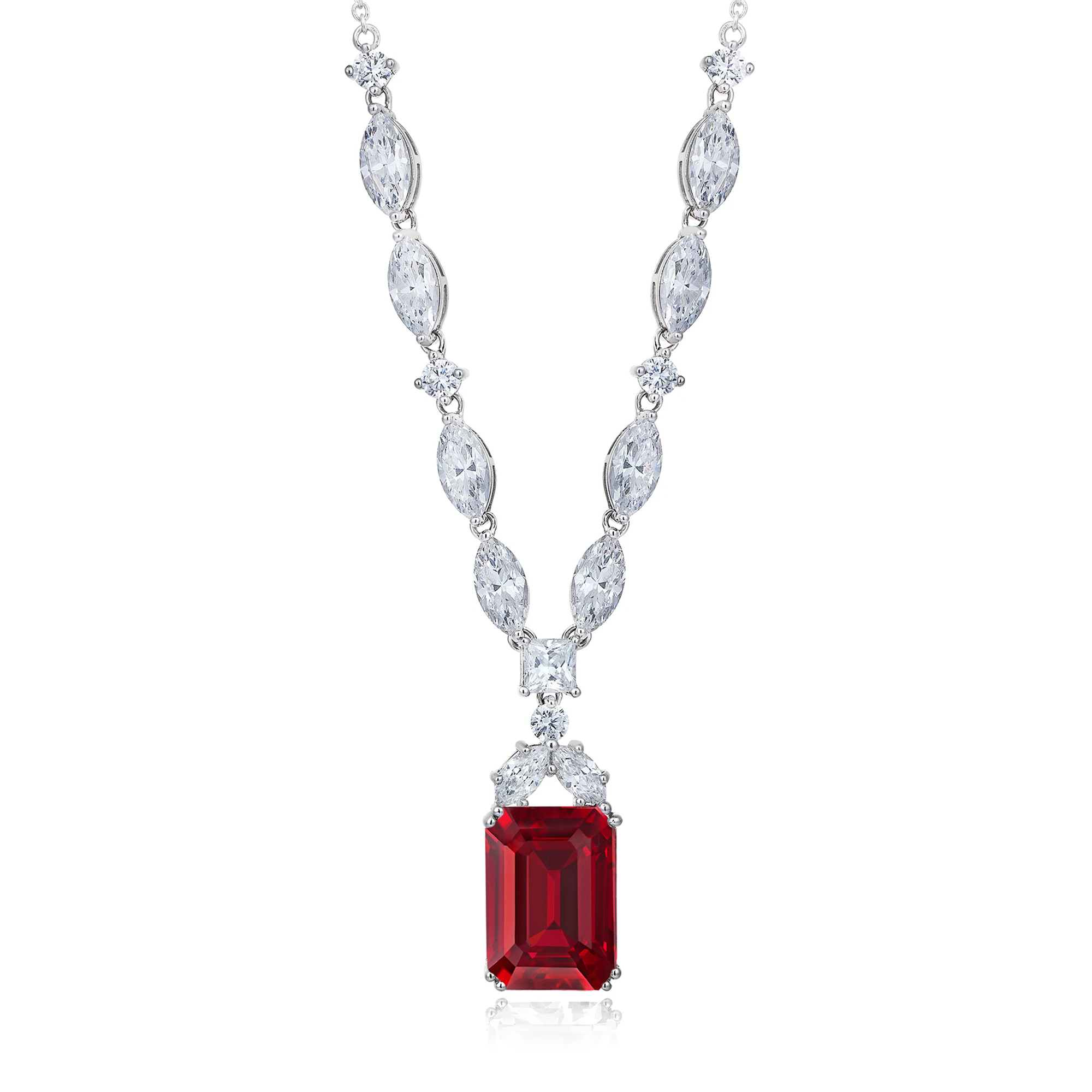 13 Karat Diamond Hybrid Gold Necklace