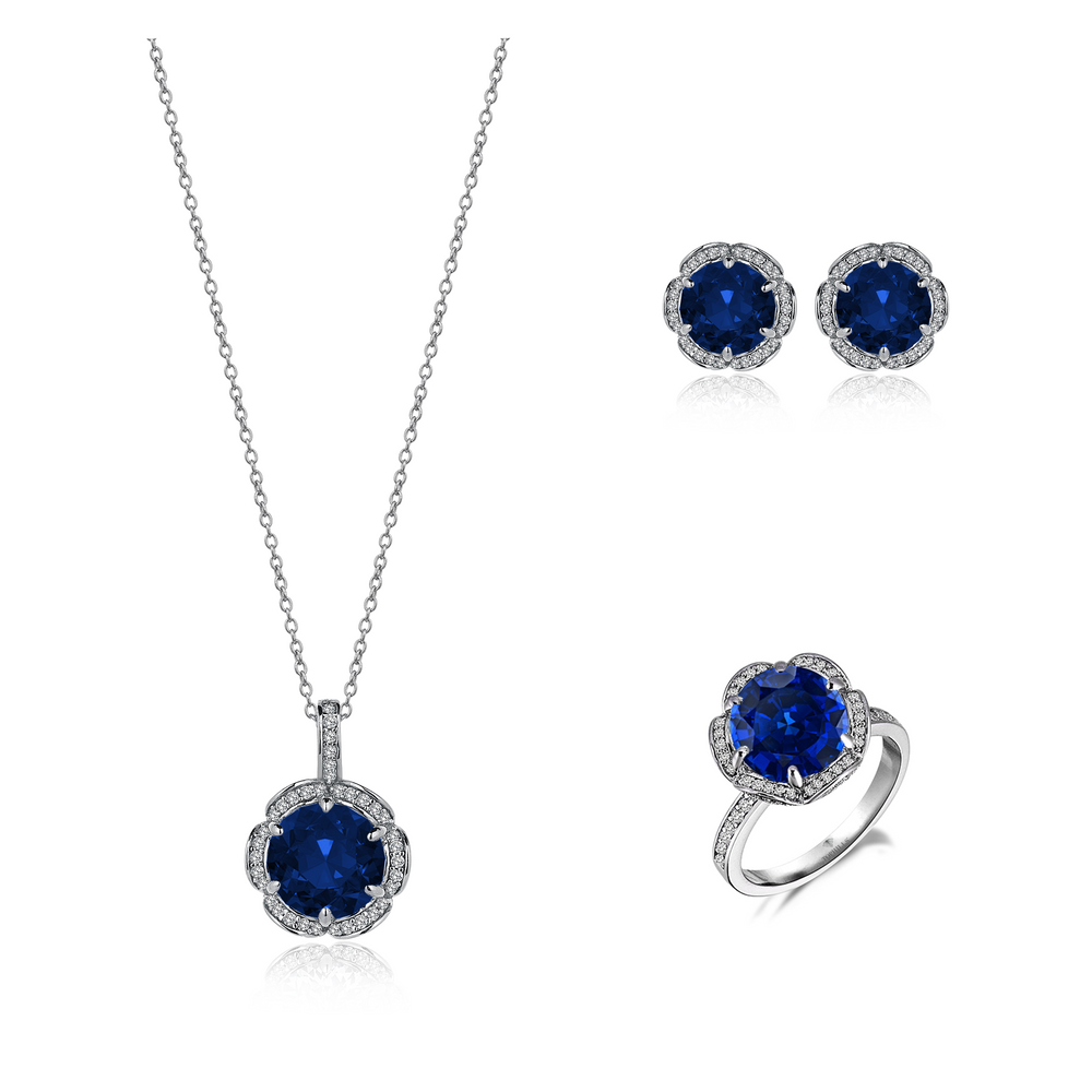 Ensemble hybride de diamants Rosalyn