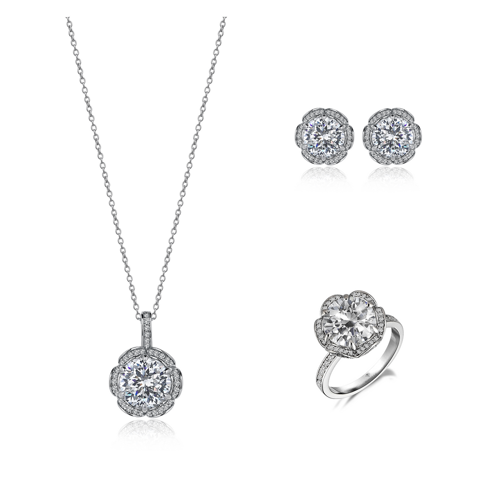 Ensemble hybride de diamants Rosalyn