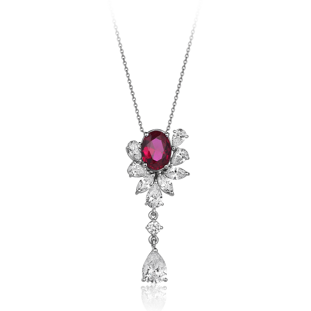 6 Karat Diamond Hybrid Gold Necklace
