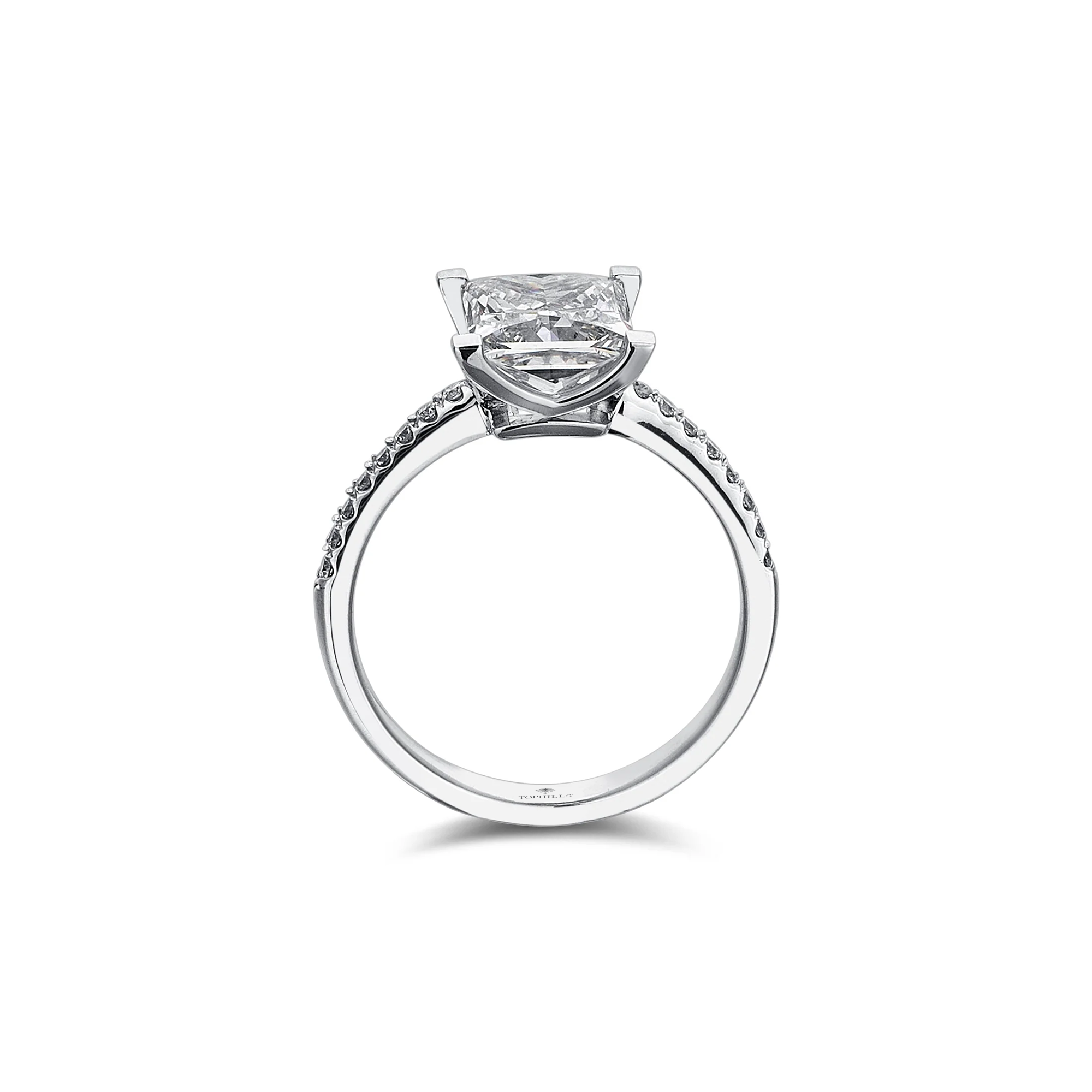 Taille diamant solitaire hotsell