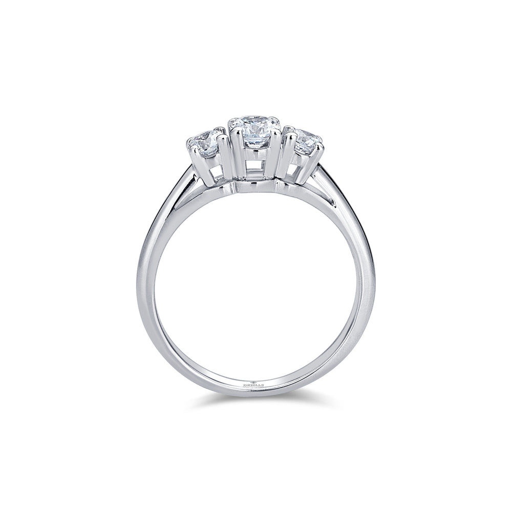 Diamond Tria Ring