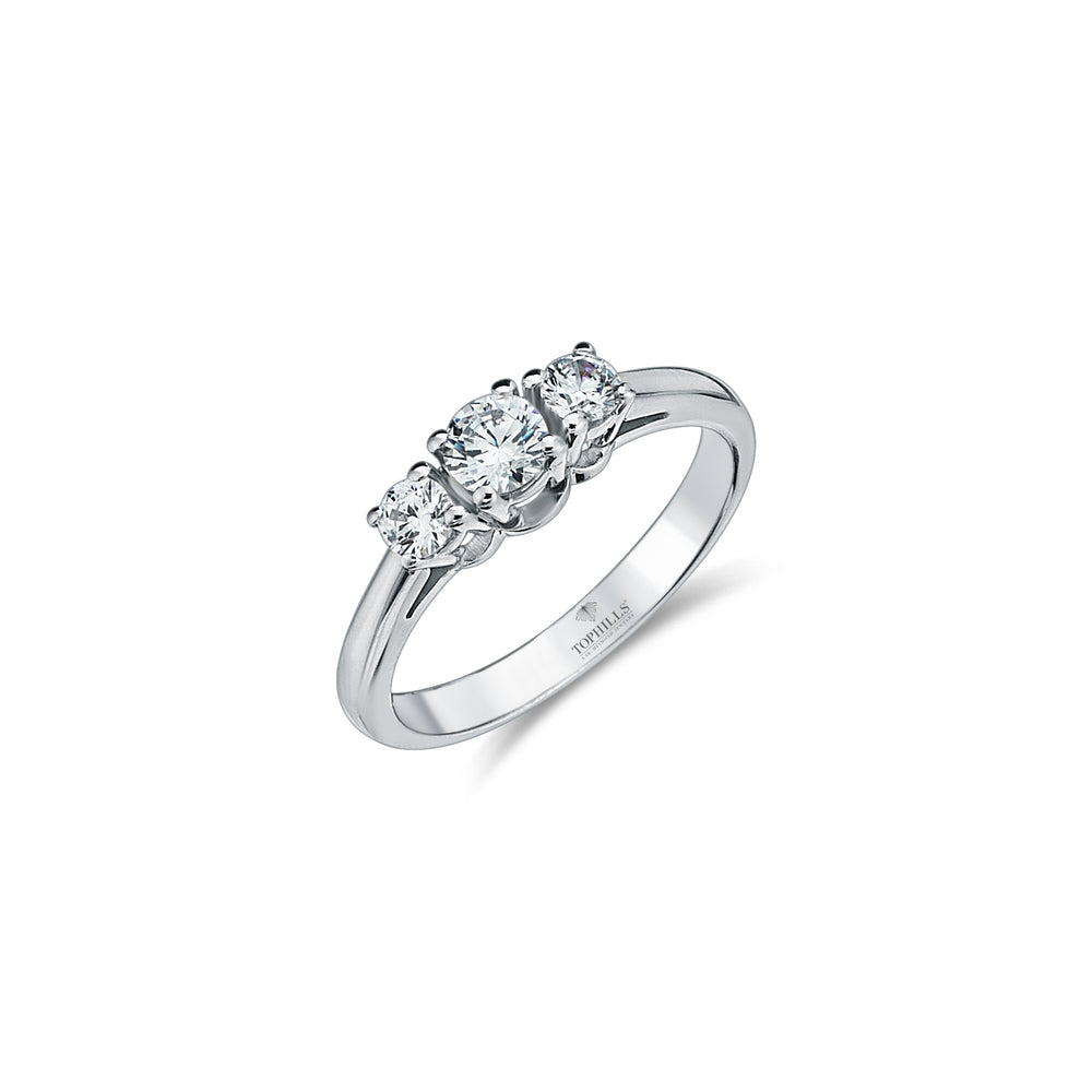 Diamond Tria Ring