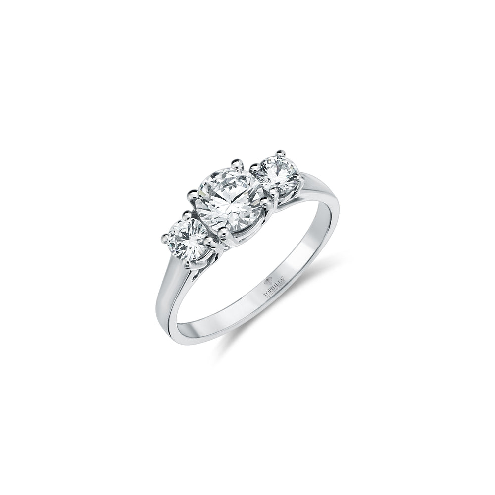 Diamond Tria Ring