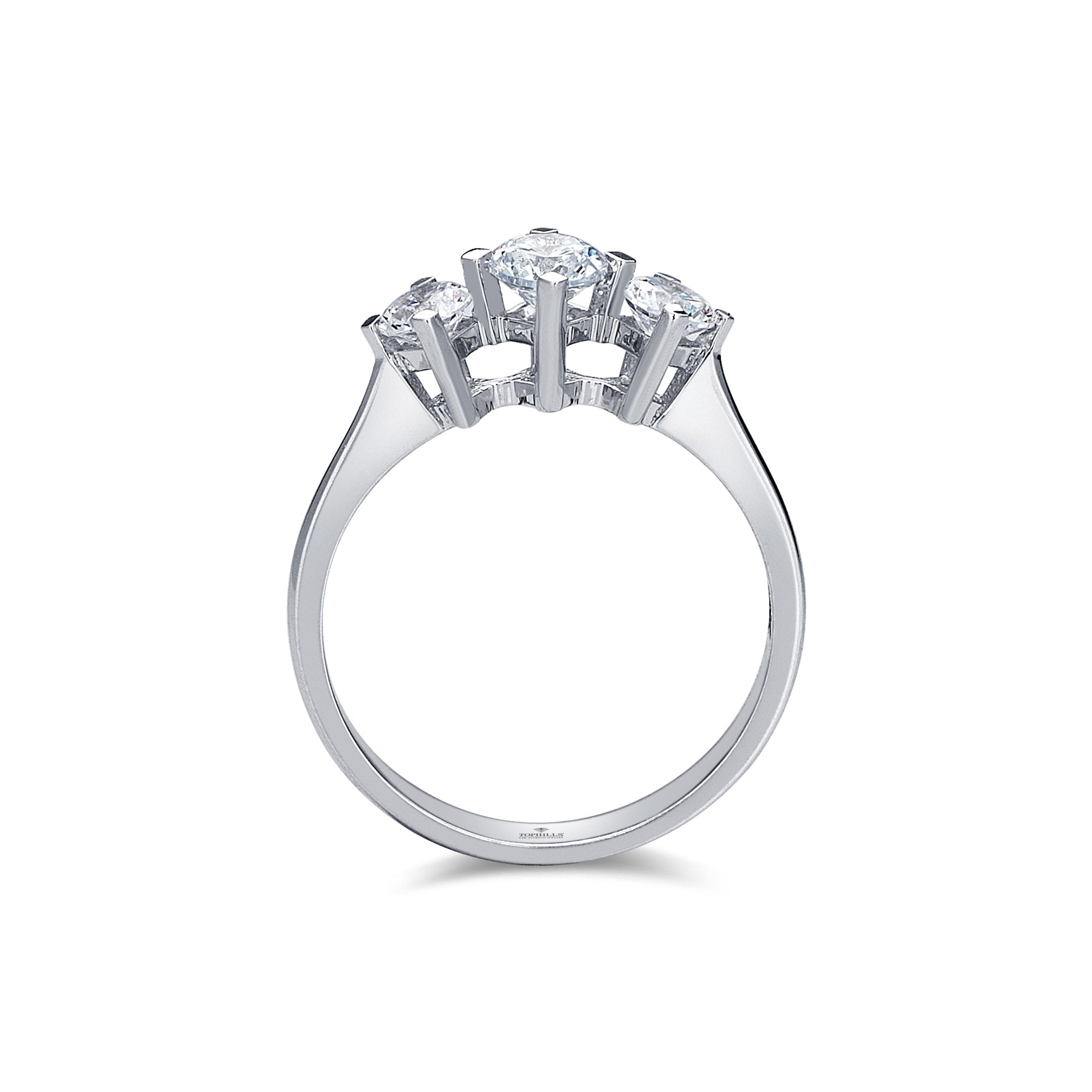 Diamond Hybrid Tria Gold Ring