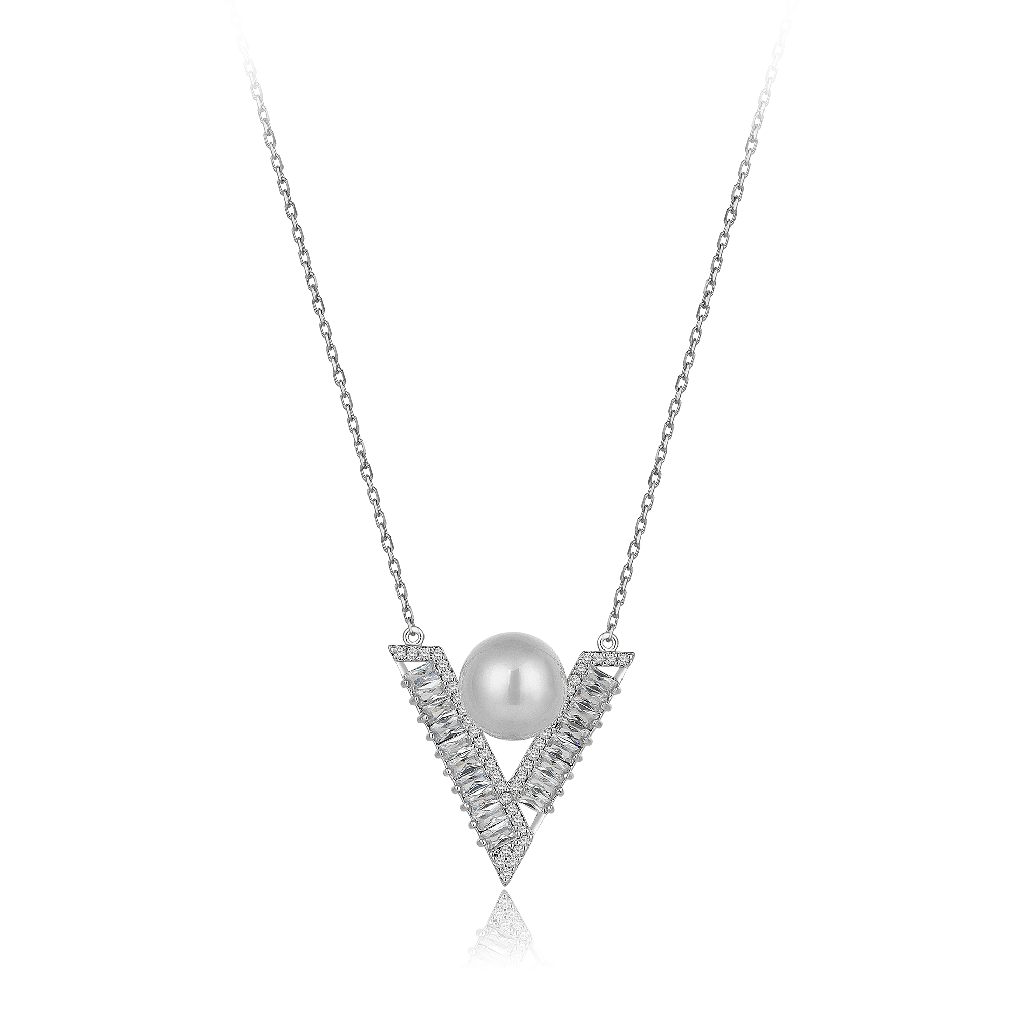 1.5 carat diamond hybrid gold necklace