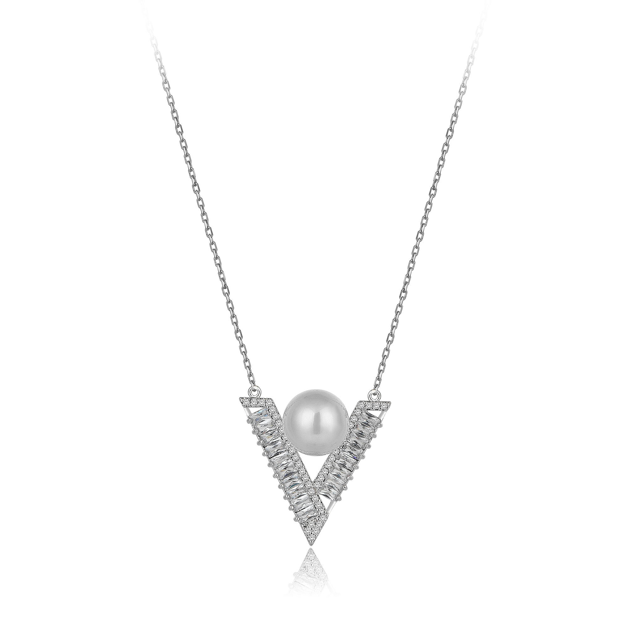 Collier en or hybride de diamant 1,5 carat