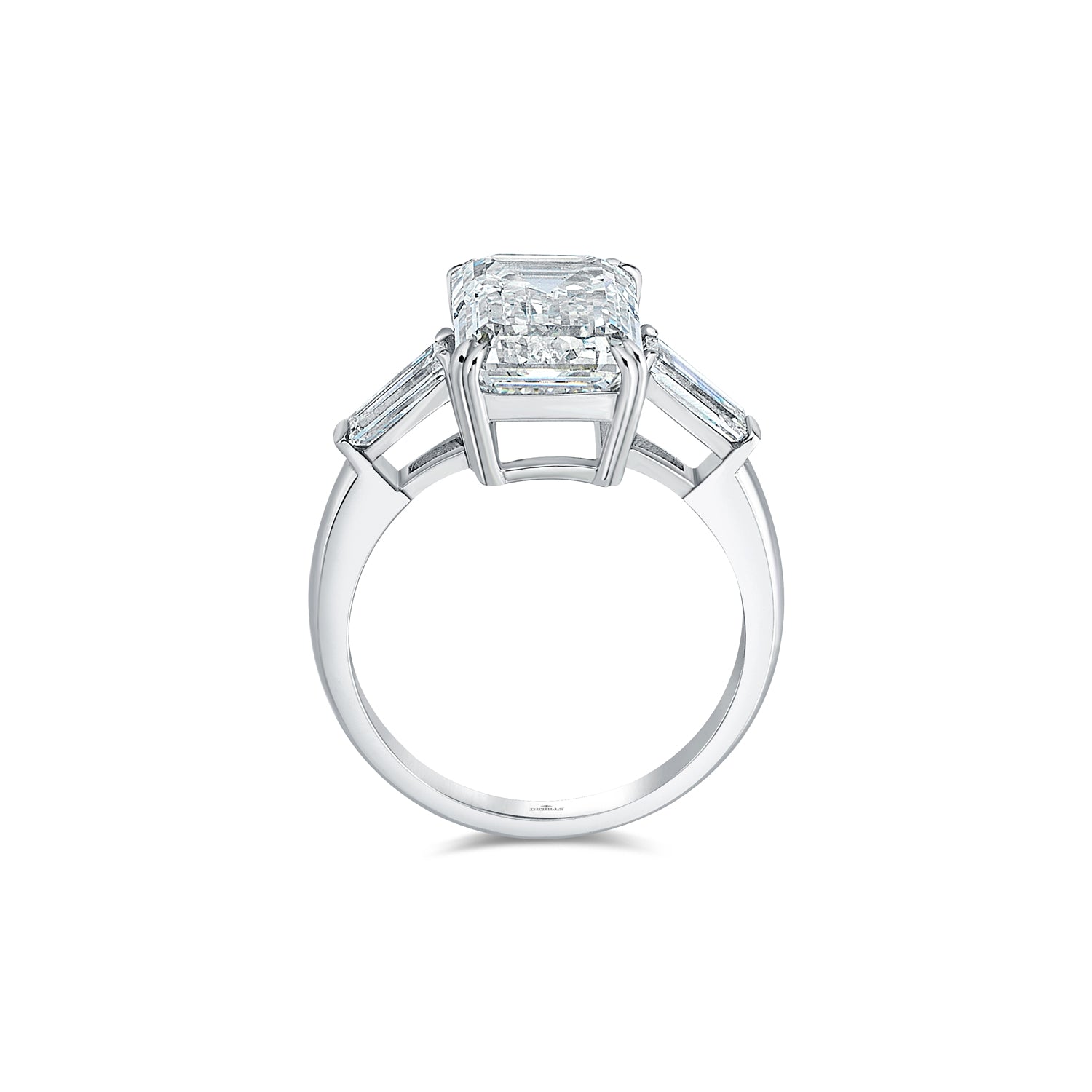 Trinity Edge Emerald & Trapez Kesim Pırlanta Yüzük