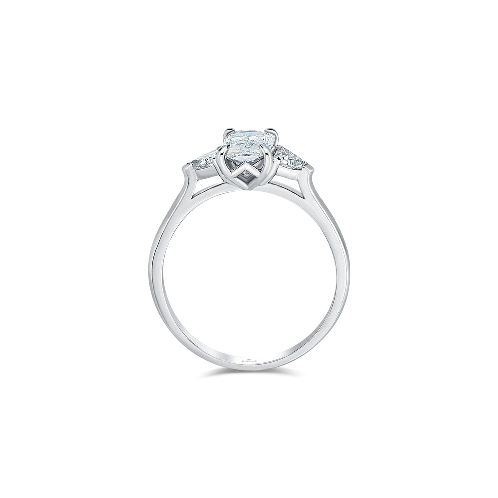 Radiant & Trillion Pırlanta Yüzük
