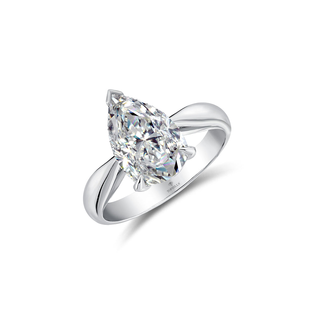 Lucidas Damla Pırlanta Tektaş Yüzük