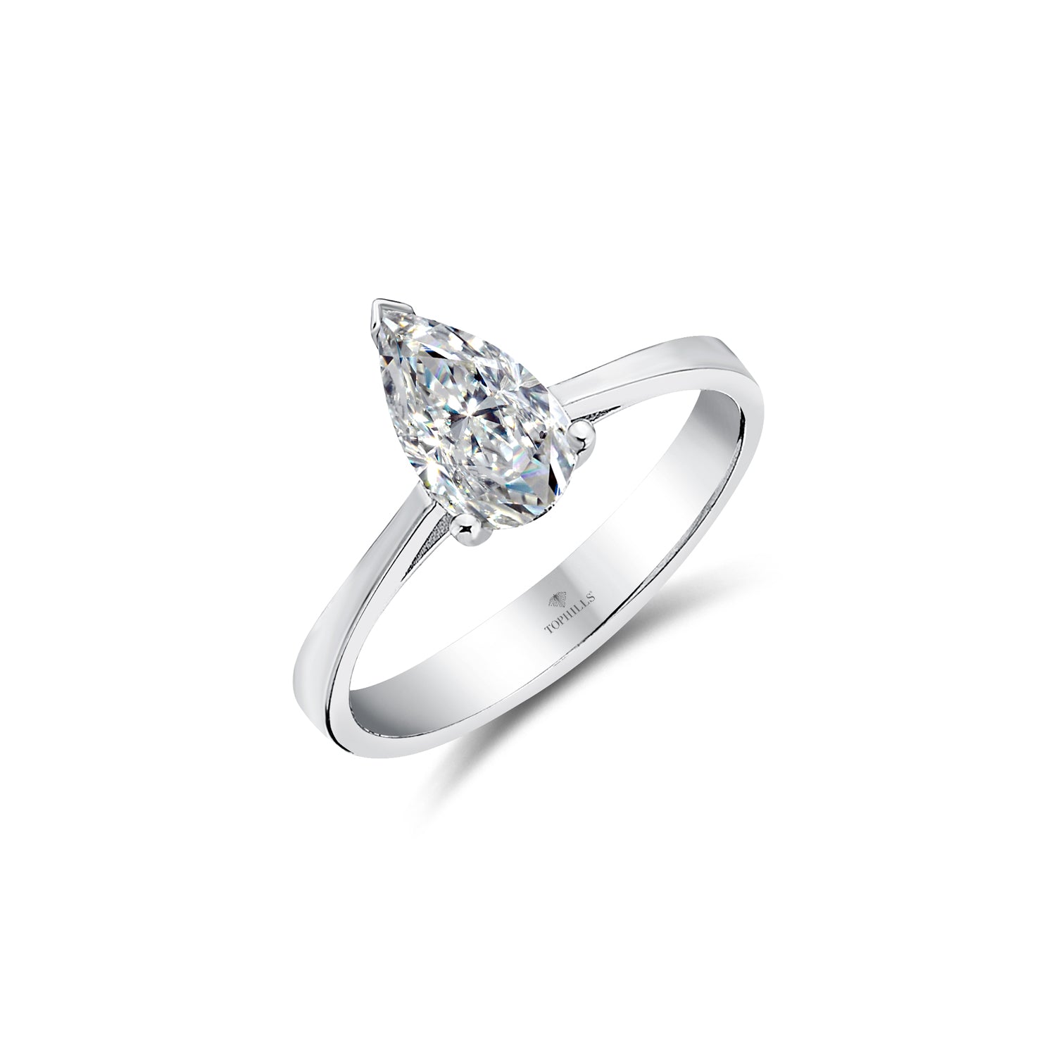 Lucente Damla Pırlanta Tektaş Yüzük