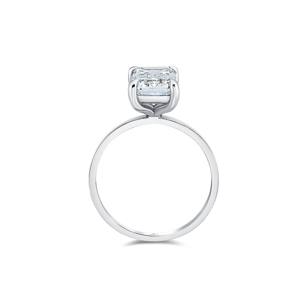 Solea Emerald Kesim Pırlanta Tektaş Yüzük