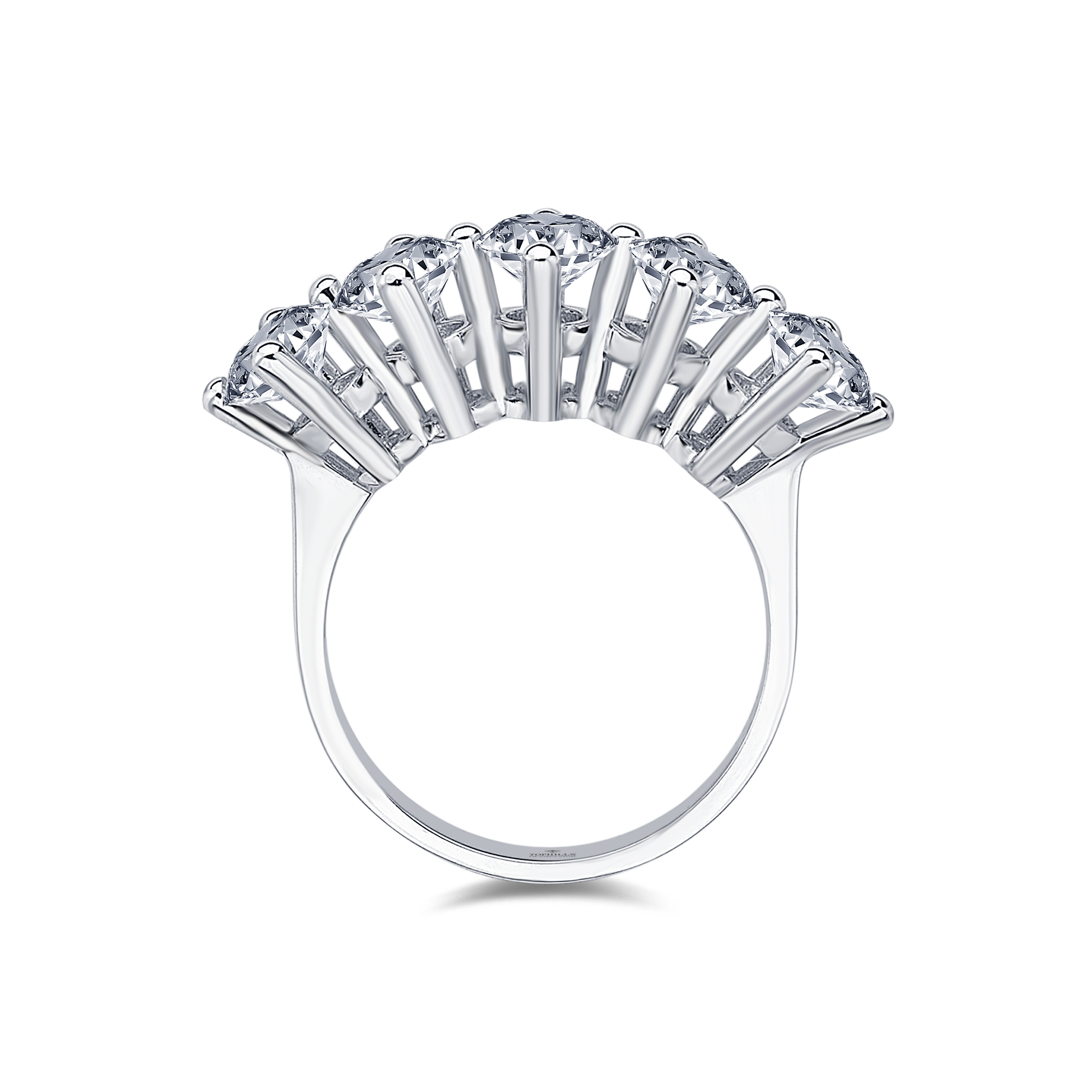Diamond Hybrid Golden Beştaş Ring