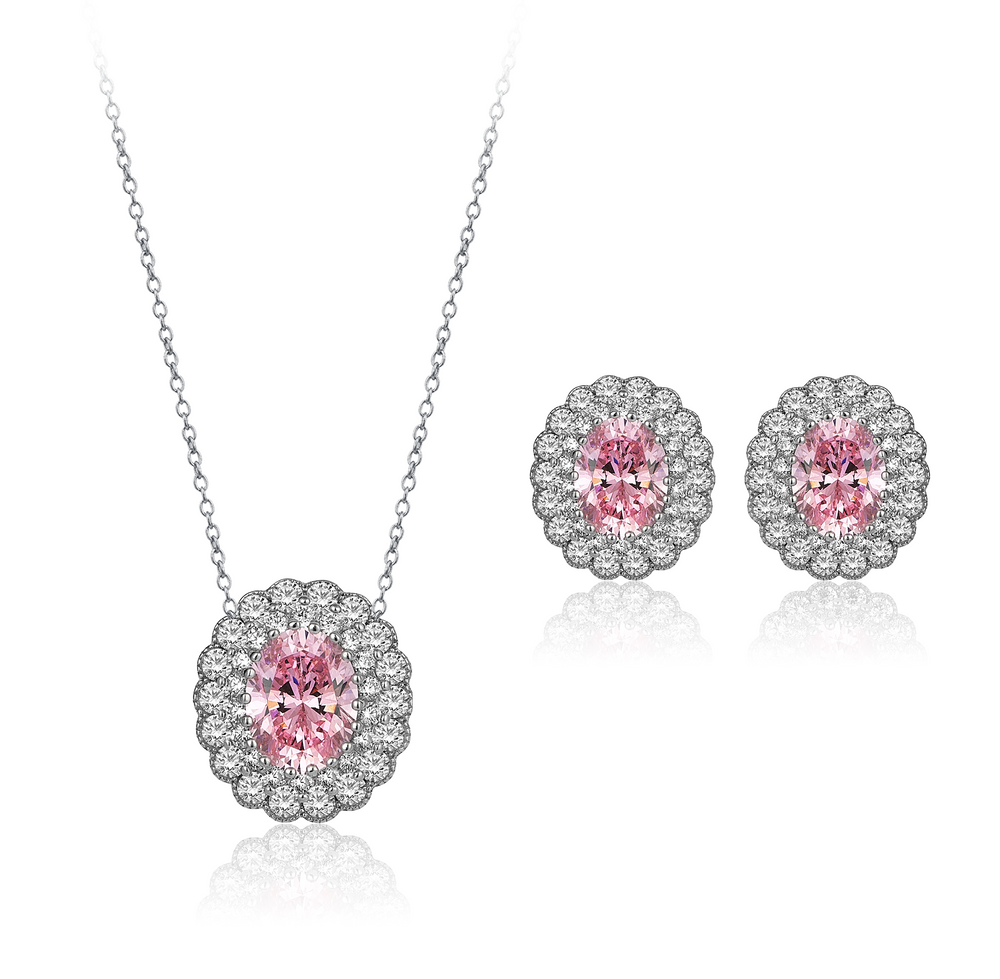 Bonny Tasarım Oval Pırlanta Set