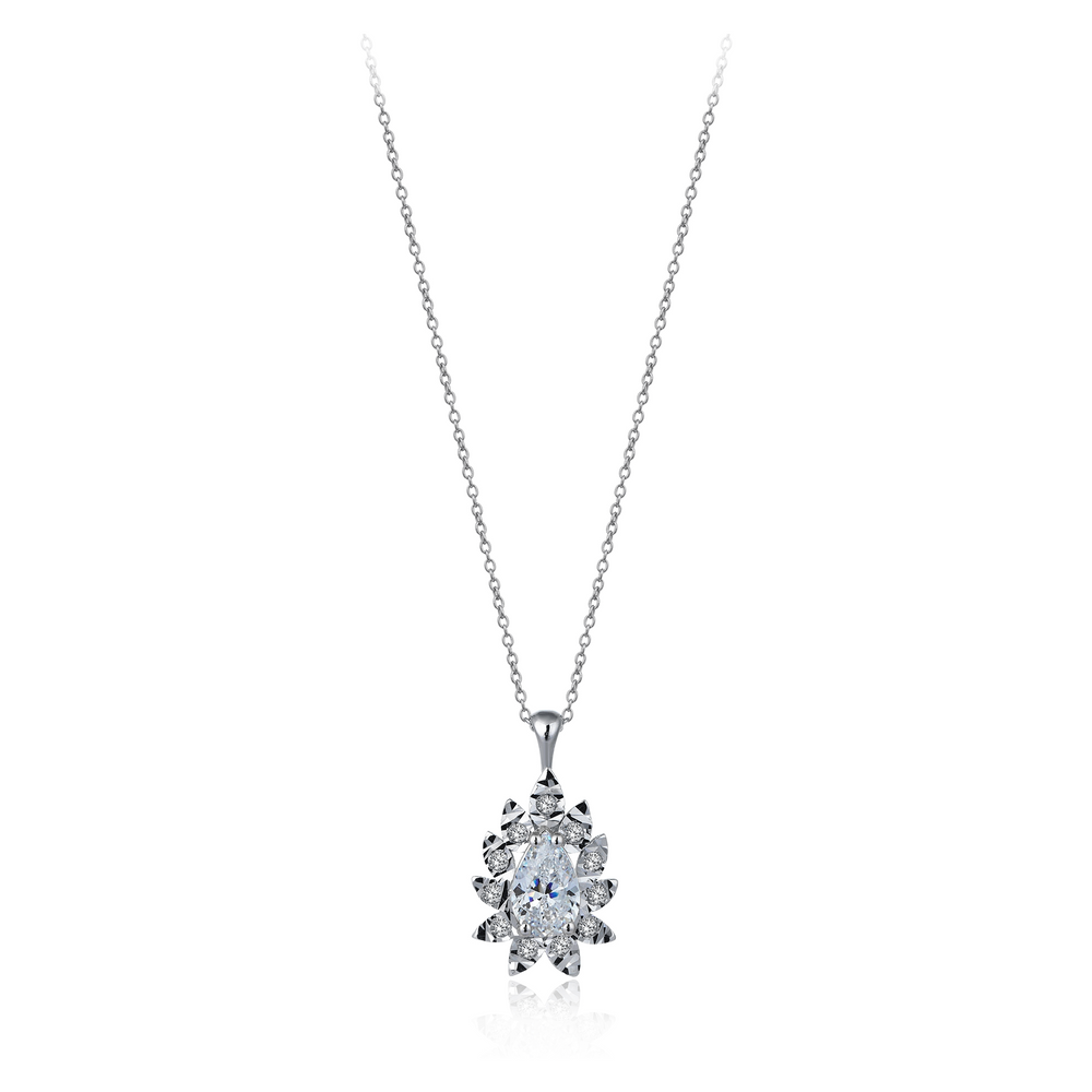 0.50 Carat Drop Diamond Necklace