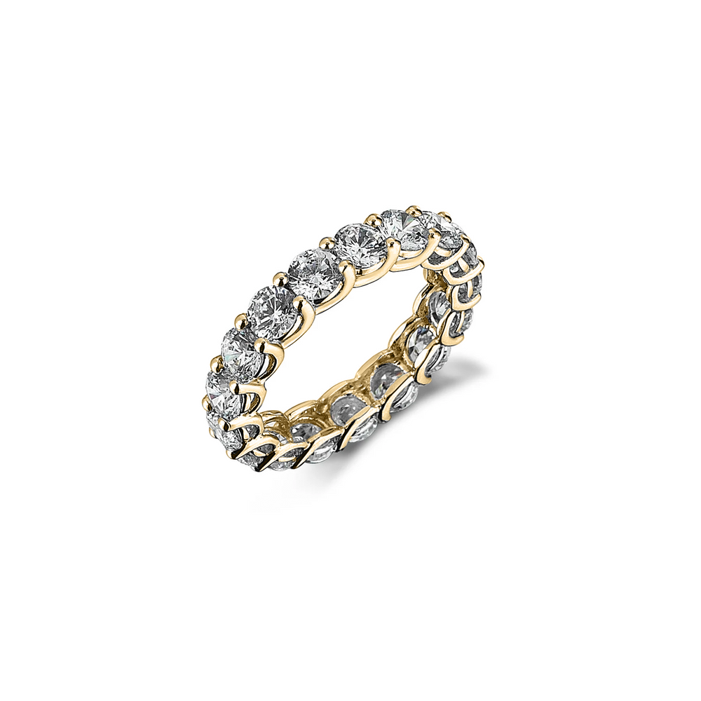 Wavy Diamond Full Ring