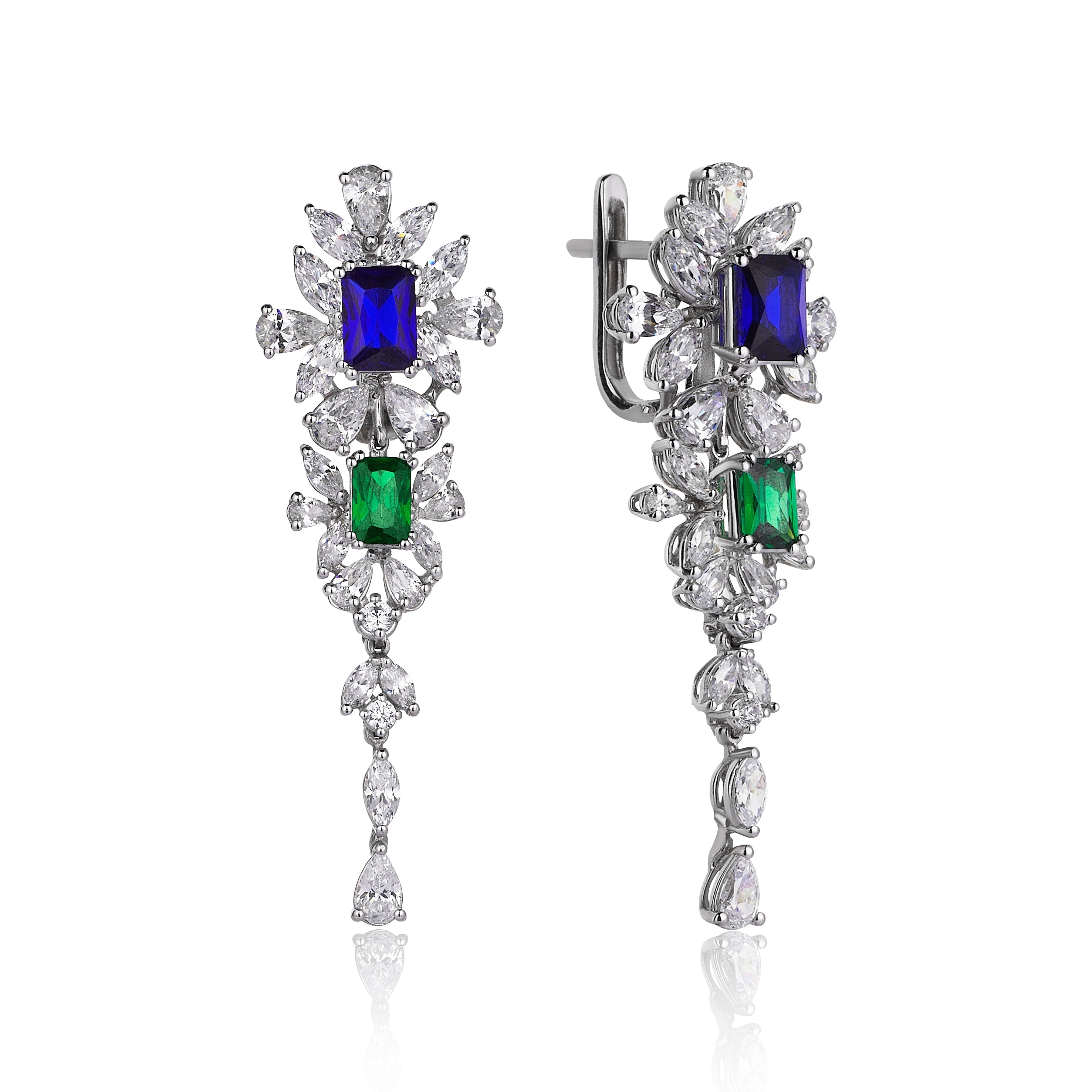 12 Karat Pırlanta Hibrit Altın Küpe Tophills 
