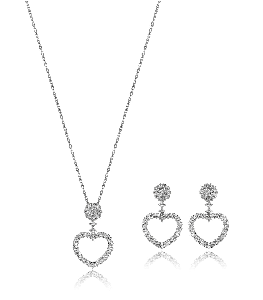 2 Karat Pırlanta Hibrit Altın Set Tophills 