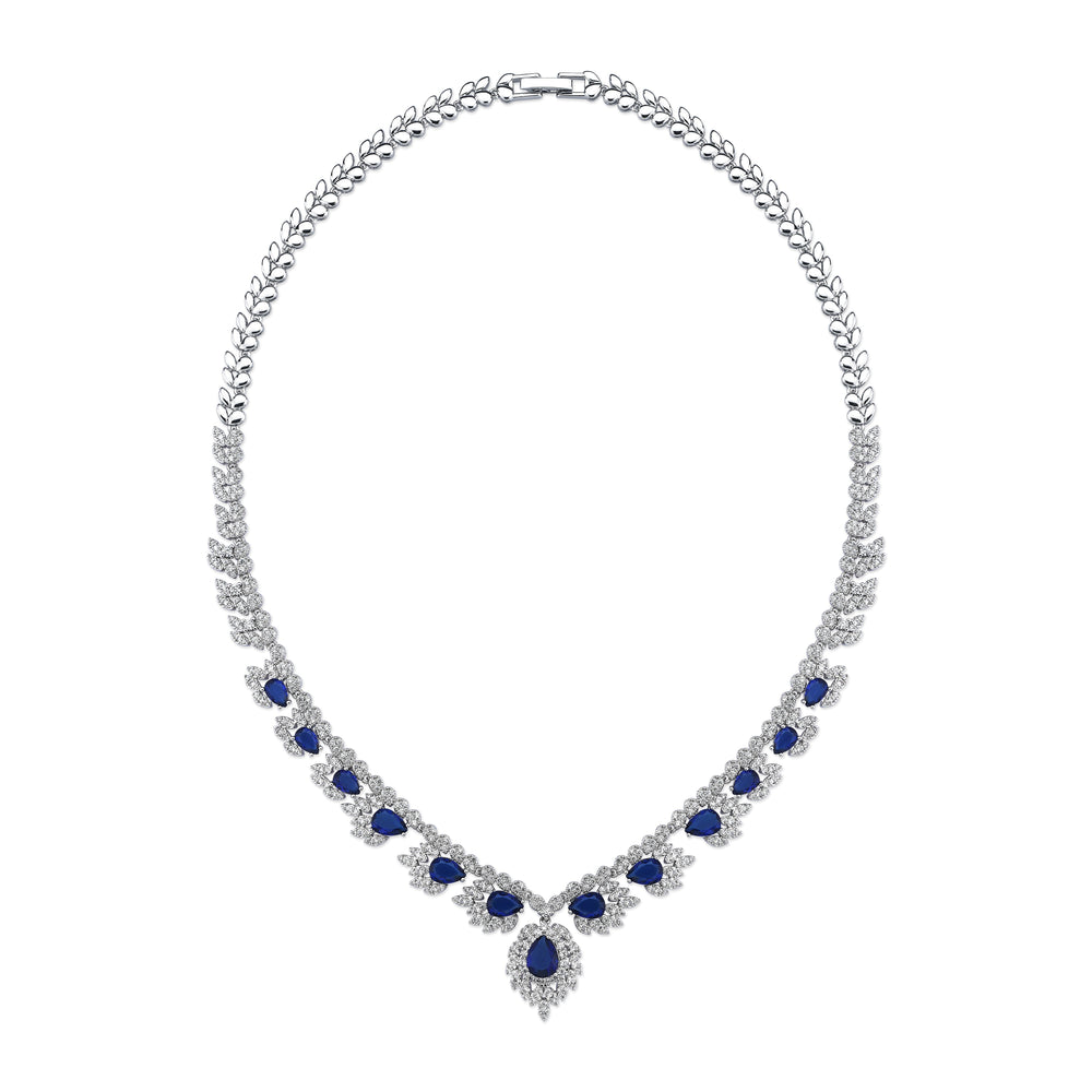 20 Karat Pırlanta Hibrit Altın Gerdanlık Set Tophills 