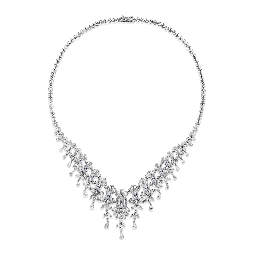 30 Karat Pırlanta Hibrit Altın Gerdanlık - Tophills 