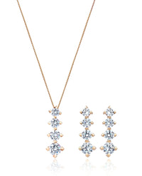 6 Karat Pırlanta Hibrit Altın Set Tophills 