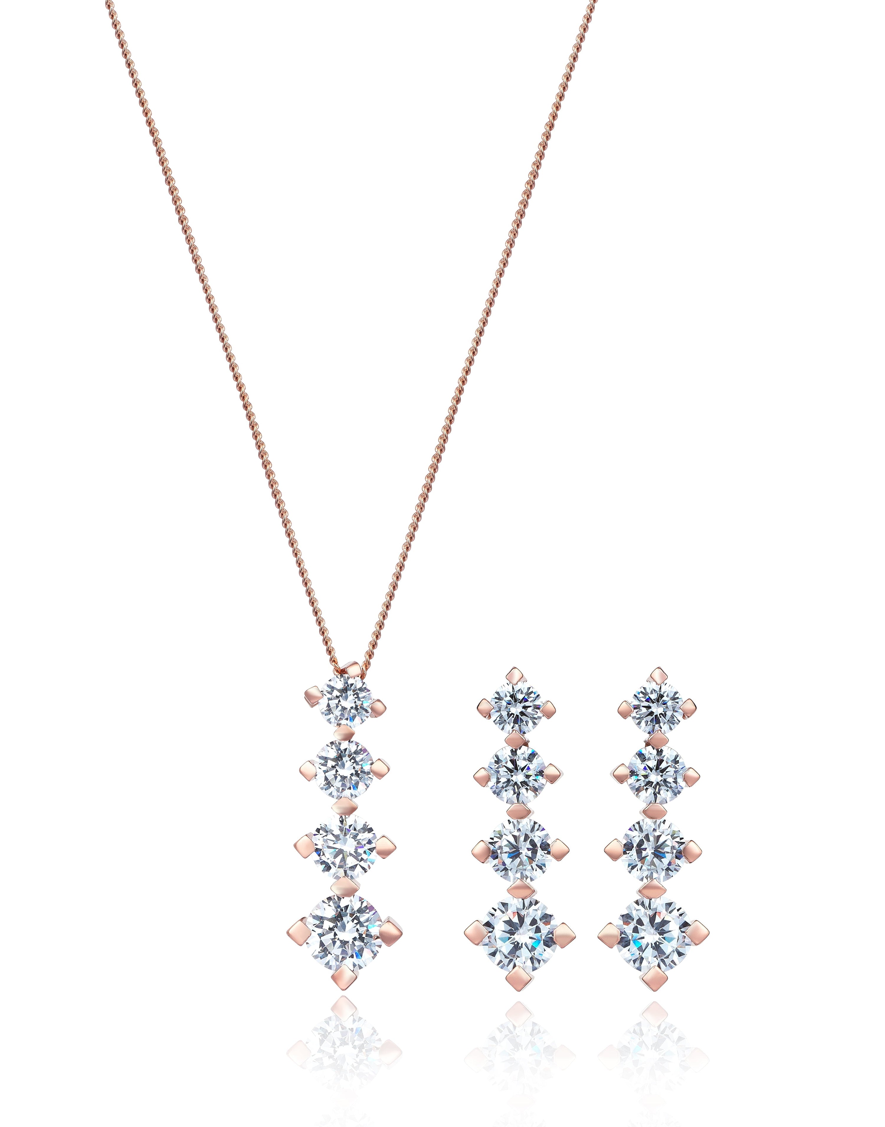 6 Karat Pırlanta Hibrit Altın Set Tophills 