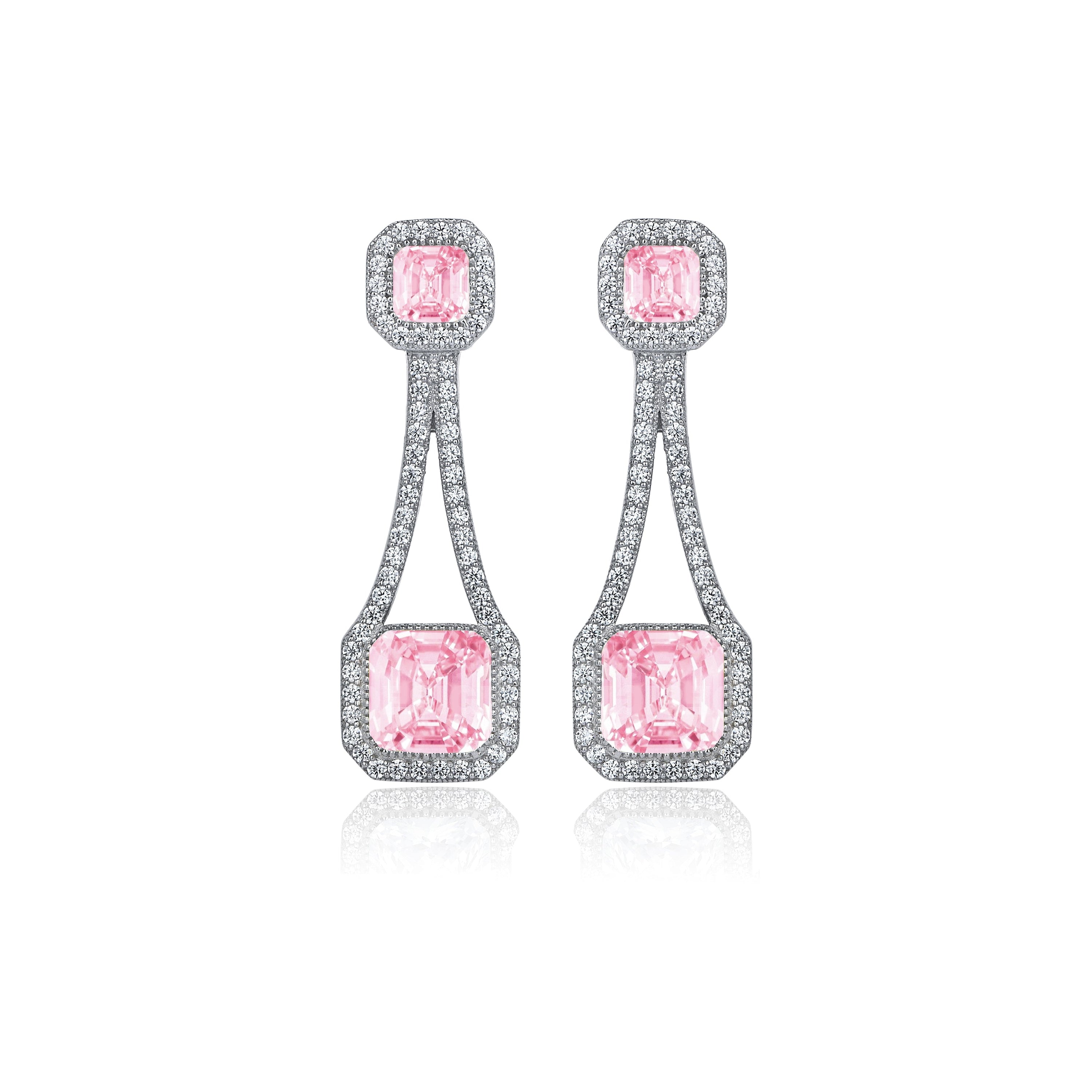 8 Karat Pırlanta Hibrit Altın Küpe Tophills 