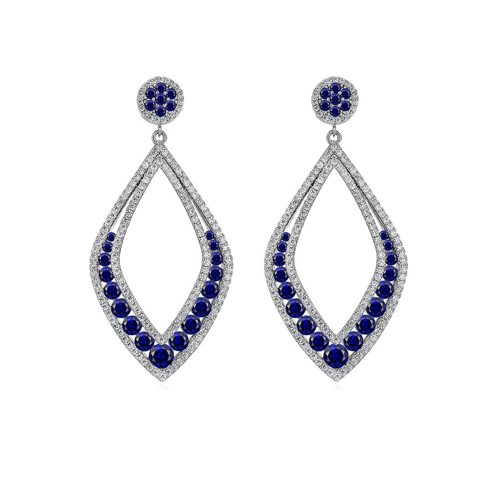 8 Karat Pırlanta Hibrit Altın Küpe Tophills 