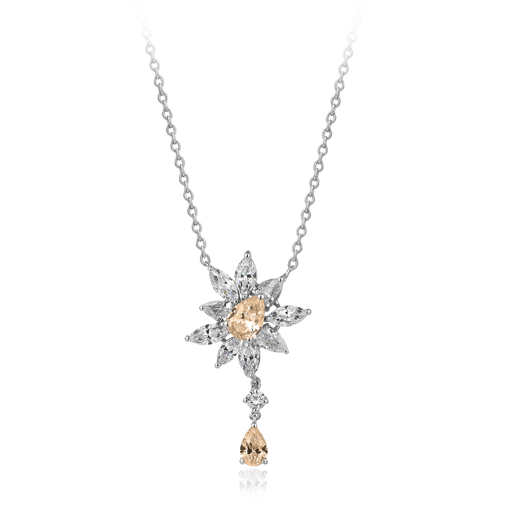 Collier en or hybride de diamant 3 karat