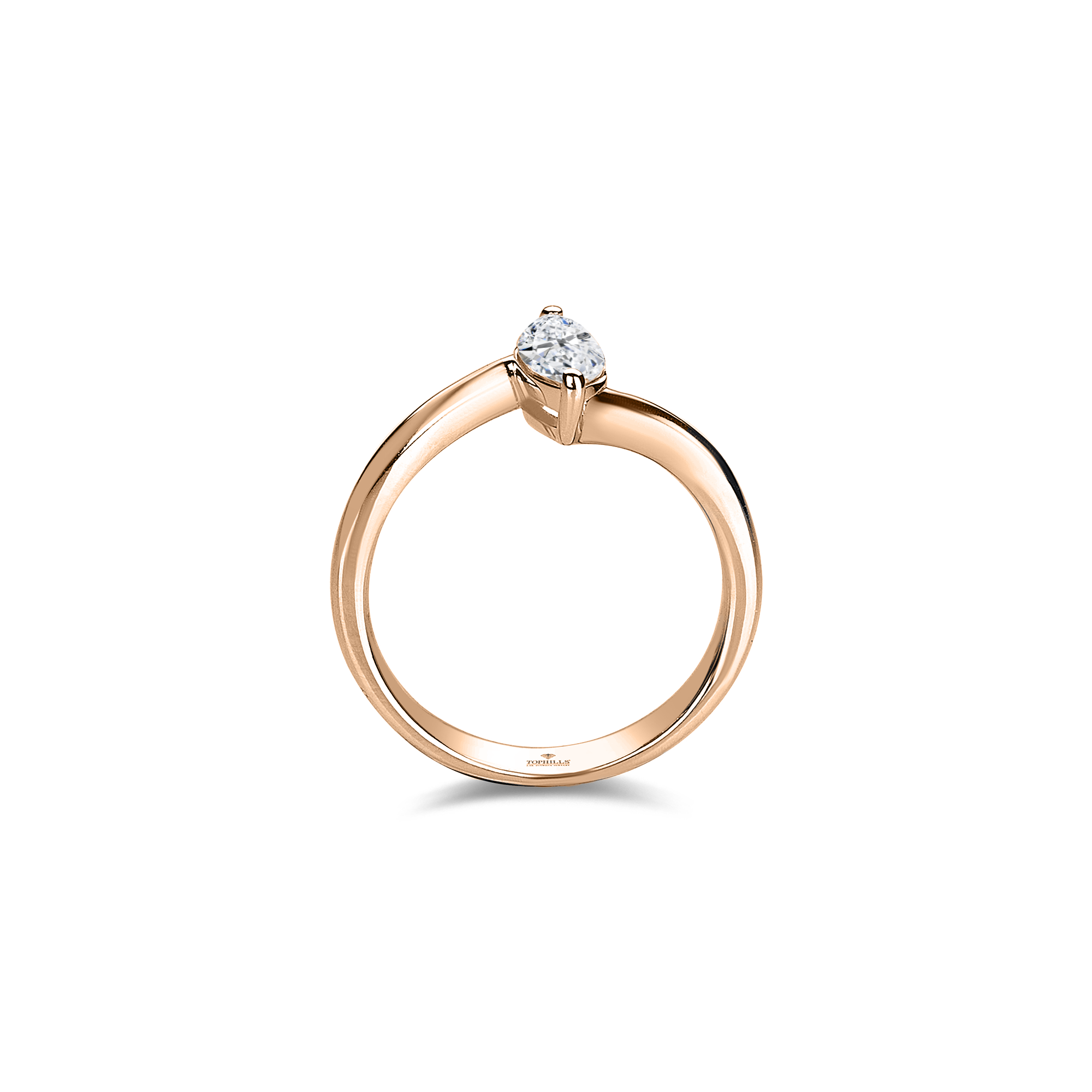 Bague Solitaire Diamant Marquise