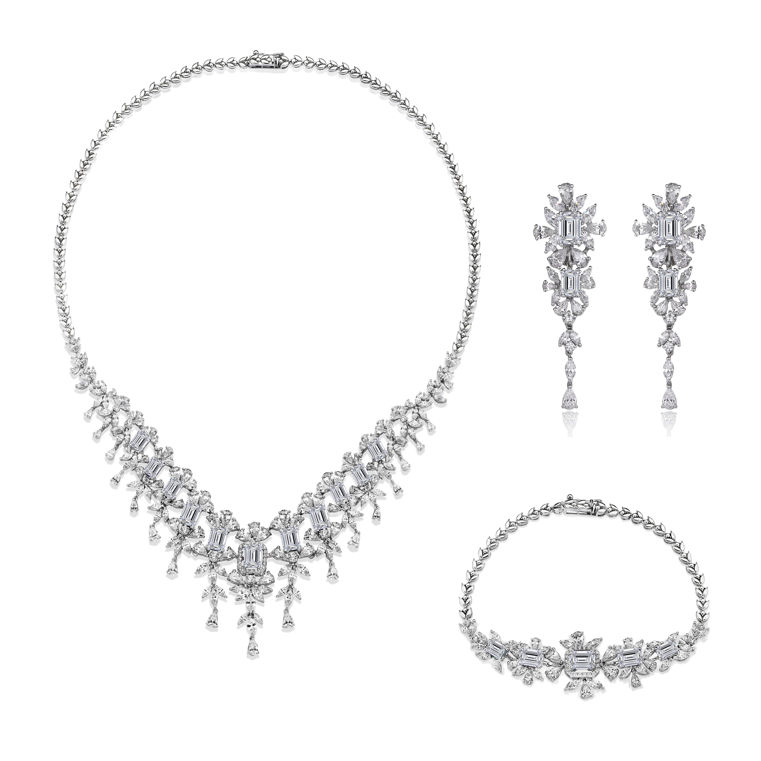 50 Karat Pırlanta Gerdanlık Set