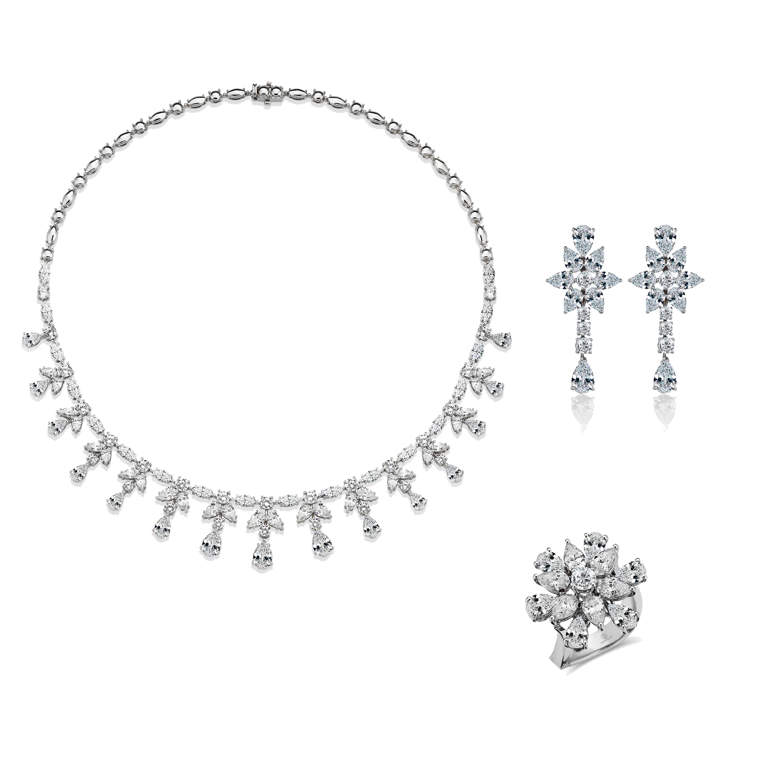 43 Carat Diamond Choker Set