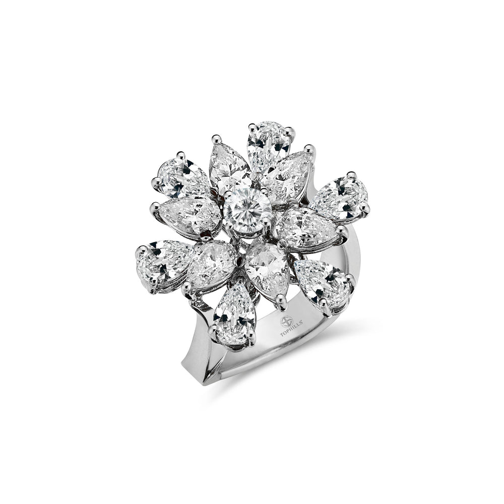 5 Carat Diamond Hybrid Gold Ring