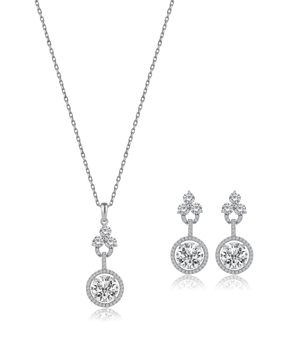 5 Karat Tria Tasarım Pırlanta Set
