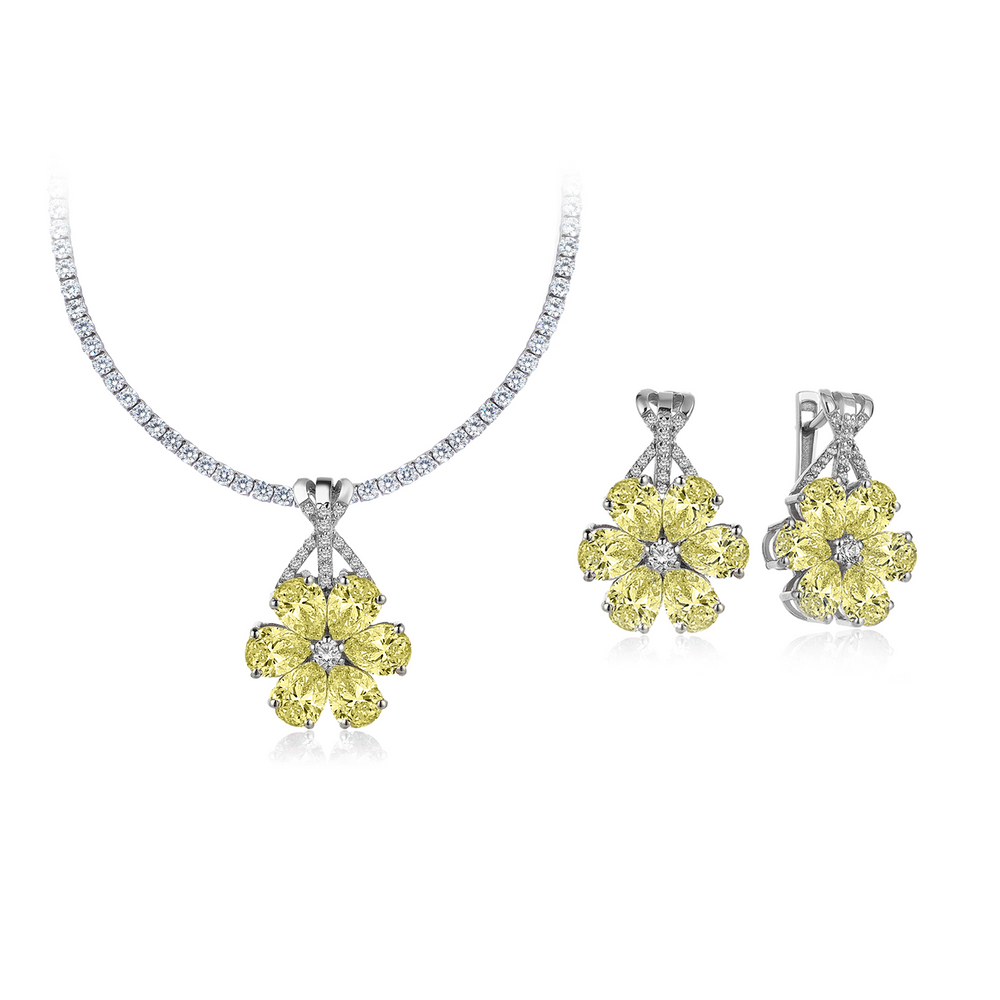 21 CARAT Diamond Hybrid Gold Set